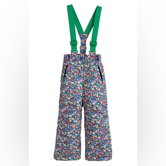 Mini Boden Kids Floral Waterproof Snow Pants Bottoms